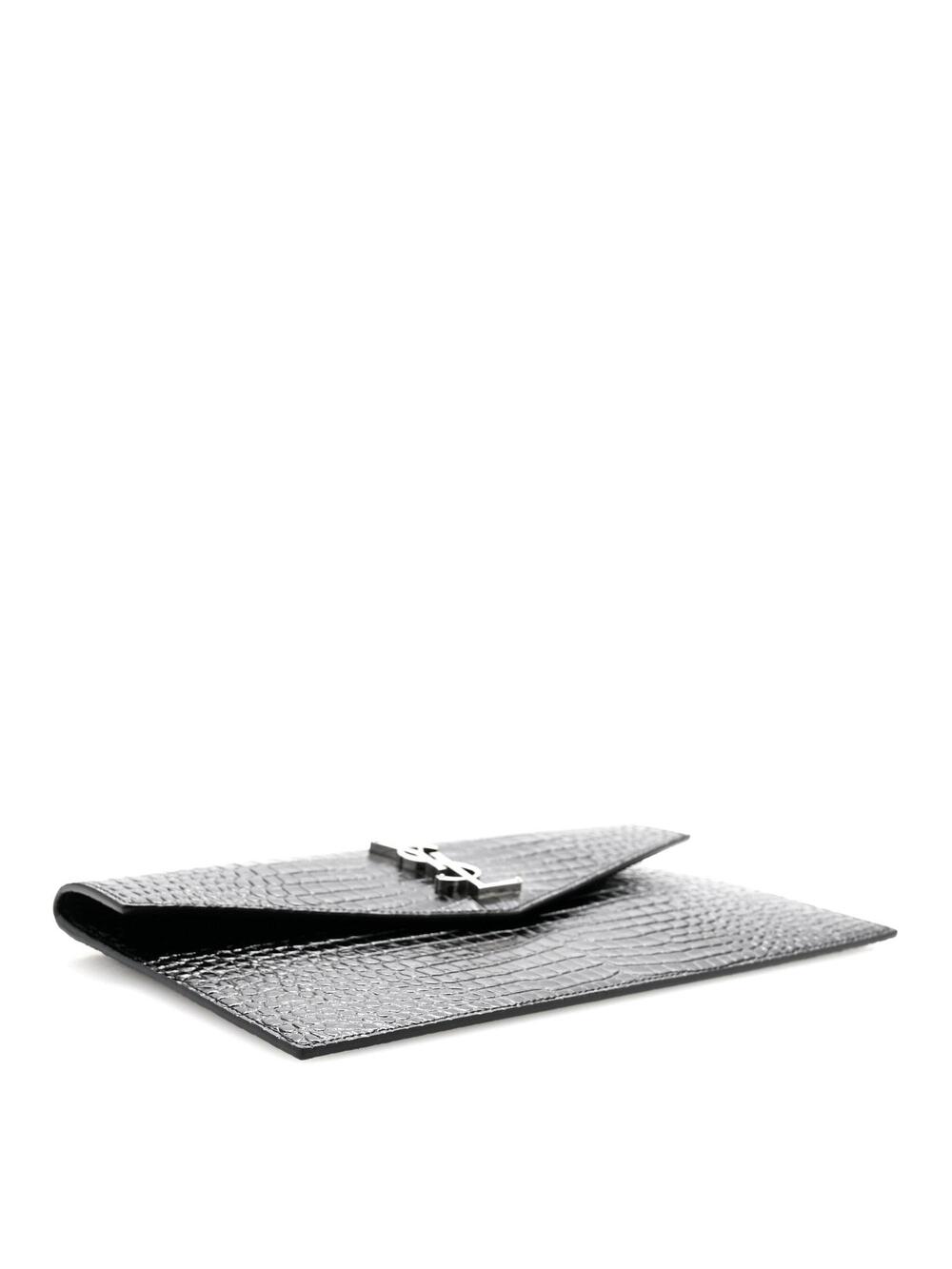 Saint Laurent Calfskin Crocodile #282361S69B - Picture 4 of 13